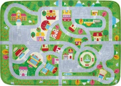 Ultrasoft Spielteppich Meine Erste Stadt, Straßenverkehr, 100 X 150 Cm