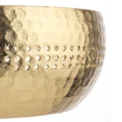 Deko-Schale Mit Lochrand Ø27cm BALI In Gold 9 Deko-Schale Mit Lochrand Ø27cm BALI In Gold -Wohndekoration Geschäft butlers deko schale mit lochrand o27cm bali in gold 4
