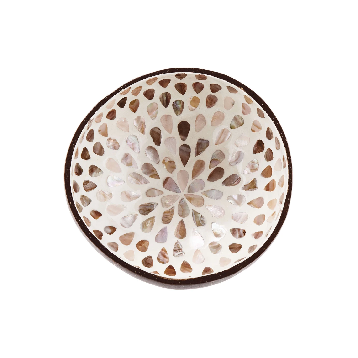 Deko Schale Tropfen Aus Kokosnuss Ø14cm COCONUT In Braun 3 Deko Schale Tropfen Aus Kokosnuss Ø14cm COCONUT In Braun – Bild 3