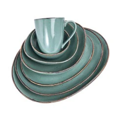 Geschirr-Set 16-tlg. FINCA In Blau 24 Geschirr-Set 16-tlg. FINCA In Blau -Wohndekoration Geschäft butlers geschirr set 16 tlg finca in blau 11