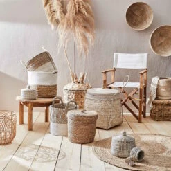 Wohndekoration Geschäft -Wohndekoration Geschäft butlers korb o36cm white beach in natur weiss 1