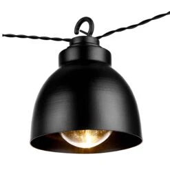 Metall-Lampenkette Mit Stecker WAREHOUSE In Schwarz 10 Metall-Lampenkette Mit Stecker WAREHOUSE In Schwarz -Wohndekoration Geschäft butlers metall lampenkette mit stecker warehouse in schwarz 2