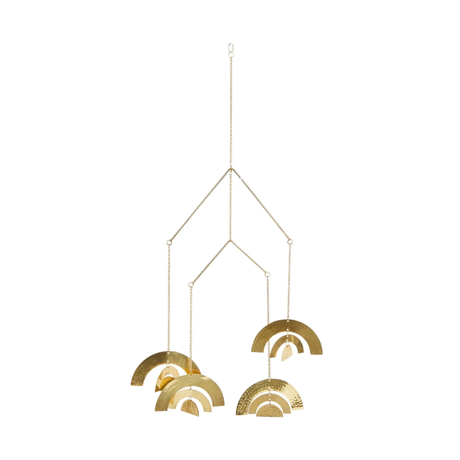 Mobile Höhe 40cm OVER THE RAINBOW In Gold 2 Mobile Höhe 40cm OVER THE RAINBOW In Gold – Bild 2