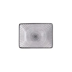 Schale Eckig 50ml DIM SUM In Schwarz-Weiß -Wohndekoration Geschäft butlers schale eckig 50ml dim sum in schwarz weiss 2