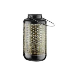 Solar-Laterne H 24cm SOLANA In Schwarz-Gold 6 Solar-Laterne H 24cm SOLANA In Schwarz-Gold -Wohndekoration Geschäft butlers solar laterne h 24cm solana in schwarz gold 2