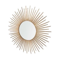 Spiegel Sonnenförmig Ø76cm DEL SOL In Gold 10 Spiegel Sonnenförmig Ø76cm DEL SOL In Gold -Wohndekoration Geschäft butlers spiegel sonnenformig o76cm del sol in gold 4