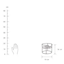 Ständer Für Getränkespender Höhe 16cm FOUNTAIN In Schwarz -Wohndekoration Geschäft butlers stander fur getrankespender hohe 16cm fountain in schwarz 2