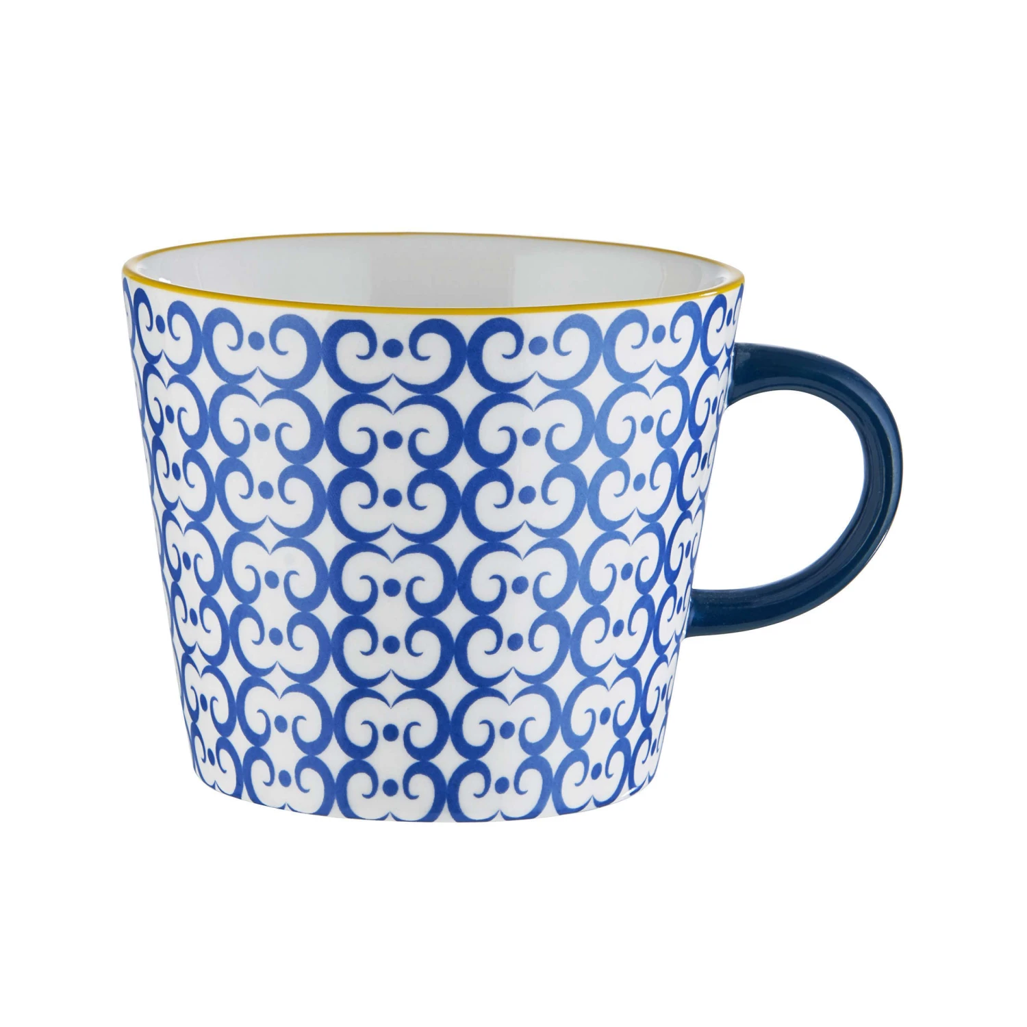 Tasse 350ml ORNAMENTS In Dunkelblau 1 Tasse 350ml ORNAMENTS In Dunkelblau