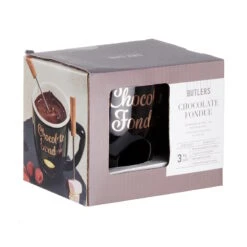 Tasse Mit 2 Gabeln CHOCOLATE FONDUE In Schwarz 8 Tasse Mit 2 Gabeln CHOCOLATE FONDUE In Schwarz -Wohndekoration Geschäft butlers tasse mit 2 gabeln chocolate fondue in schwarz 2