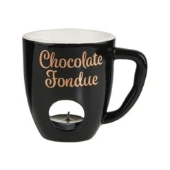 Tasse Mit 2 Gabeln CHOCOLATE FONDUE In Schwarz 9 Tasse Mit 2 Gabeln CHOCOLATE FONDUE In Schwarz -Wohndekoration Geschäft butlers tasse mit 2 gabeln chocolate fondue in schwarz 3