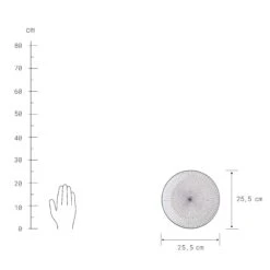 Teller Ø25,5cm DIM SUM In Schwarz-Weiß -Wohndekoration Geschäft butlers teller o25 5cm dim sum in schwarz weiss 3