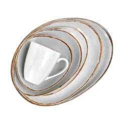 Teller-Set 8-tlg. FINCA In Grau -Wohndekoration Geschäft butlers teller set 8 tlg finca in grau 6