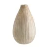 Vase Höhe 25cm SANDY In Creme
