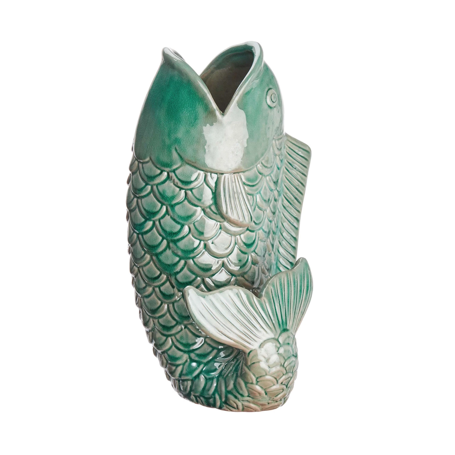 Vase Höhe 26cm KOI In Salbei 3 Vase Höhe 26cm KOI In Salbei – Bild 3