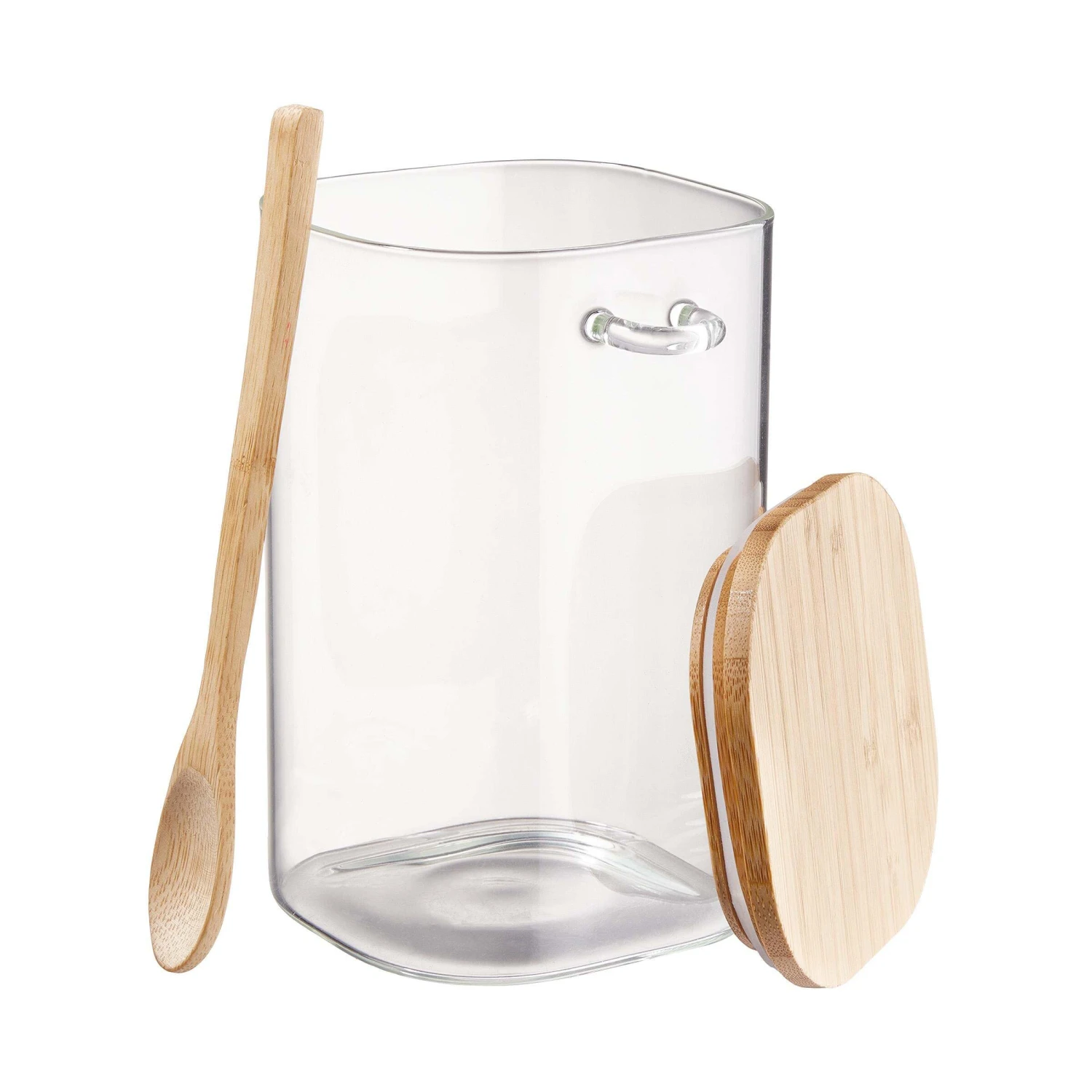 Vorratsglas-Set 2-tlg. COMPOSITION In Transparent-Natur 7 Vorratsglas-Set 2-tlg. COMPOSITION In Transparent-Natur – Bild 7