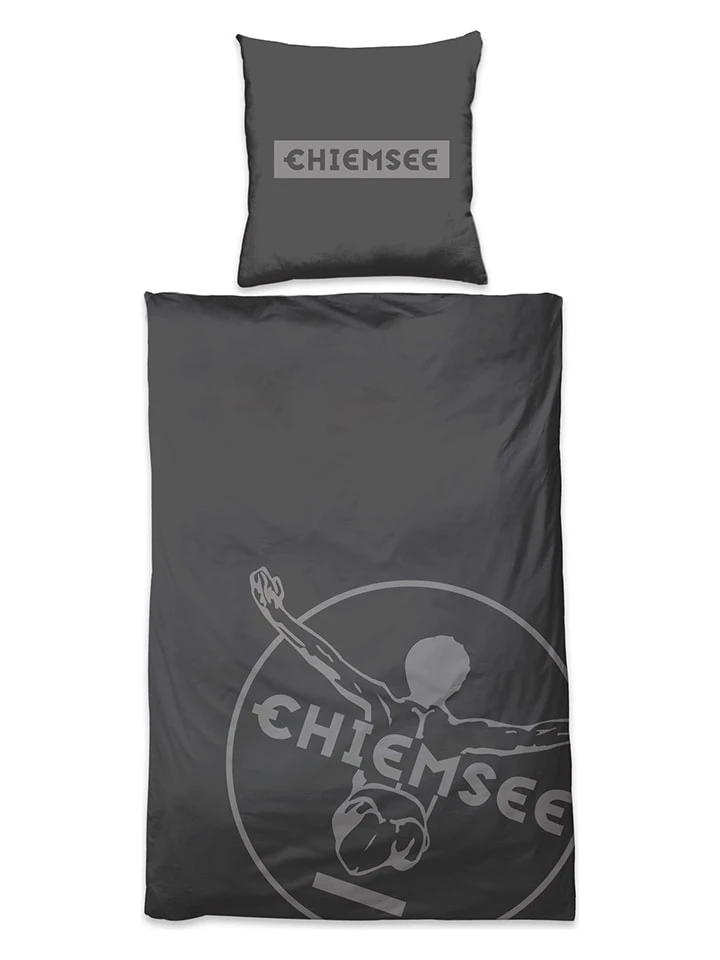 Chiemsee Renforcé-Bettwäsche-Set "Bora Bora" In Grau