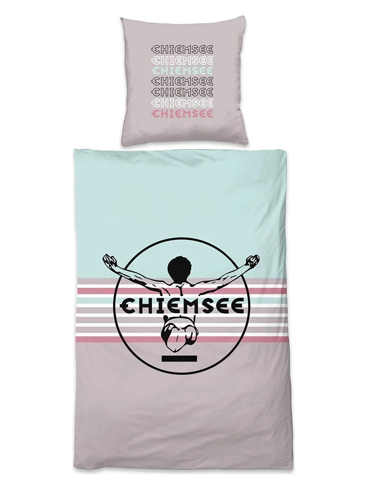 Chiemsee Renforcé-Bettwäsche-Set "Lanzarote" In Grau