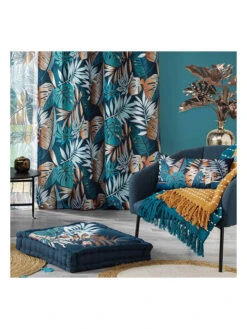 Sitzkissen "Terre Indigo" In Dunkelblau -Wohndekoration Geschäft douceur dinterieur sitzkissen terre indigo in dunkelblau 2