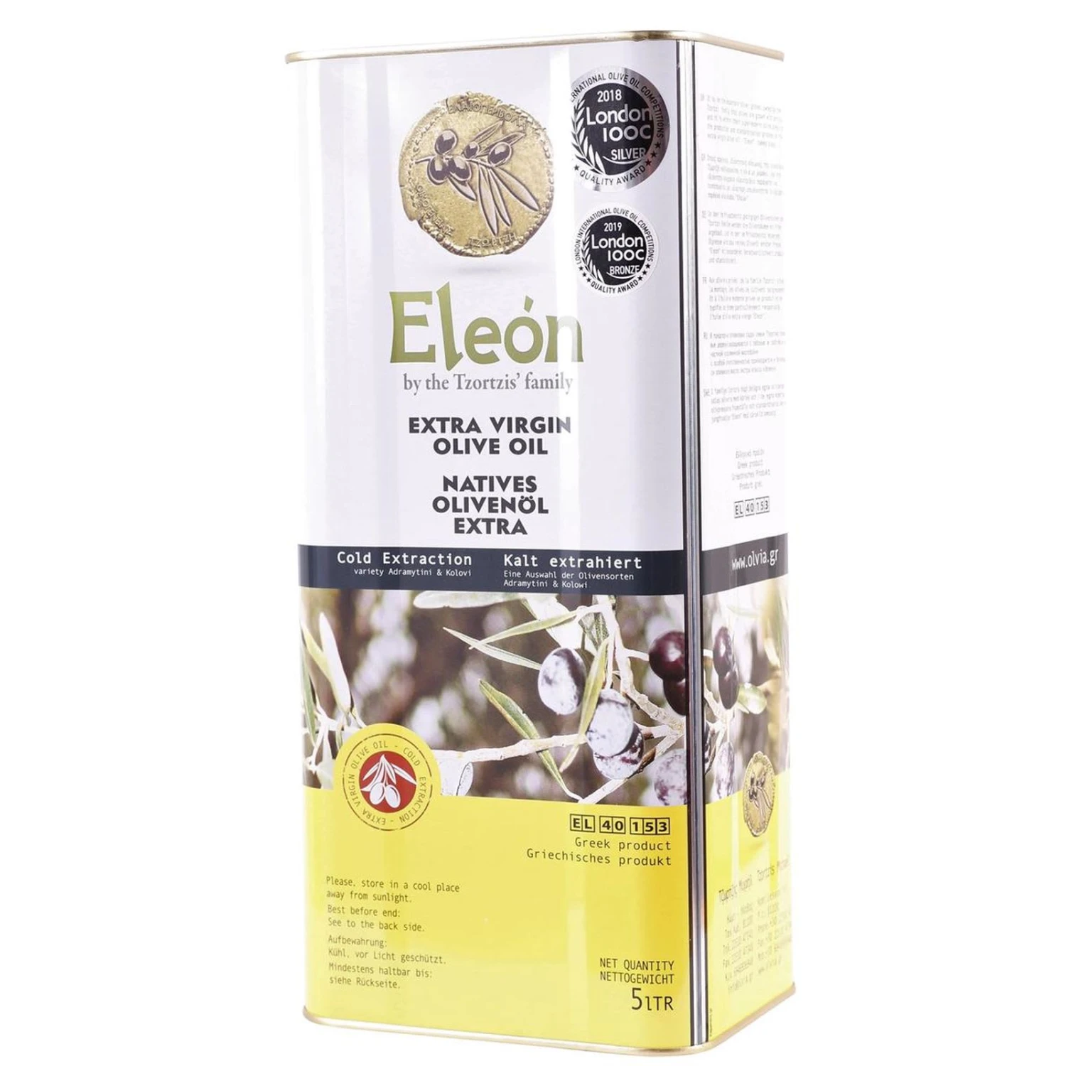 5 L Premium Olivenöl Extra Nativ Von Eleón Aus Lesbos 1 5 L Premium Olivenöl Extra Nativ Von Eleón Aus Lesbos