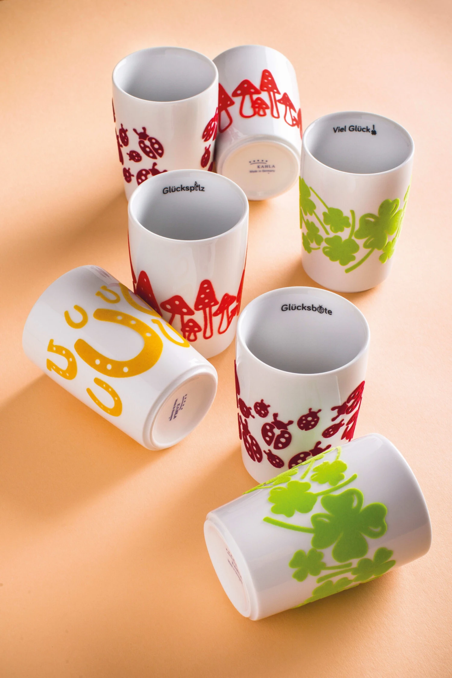 Glücksbotschafter Becher "touch! Kleeblatt" In Apfelgrün - 0,35 L 7 Glücksbotschafter Becher "touch! Kleeblatt" In Apfelgrün - 0,35 L – Bild 7
