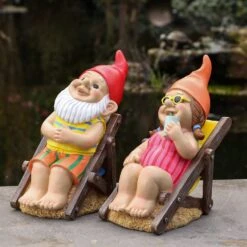 Gartenzwerg MAGDA Im Liegestuhl Gartenfigur H: 21cm In Bunt 5 Gartenzwerg MAGDA Im Liegestuhl Gartenfigur H: 21cm In Bunt -Wohndekoration Geschäft marelida gartenzwerg magda im liegestuhl gartenfigur h 21cm in bunt 2