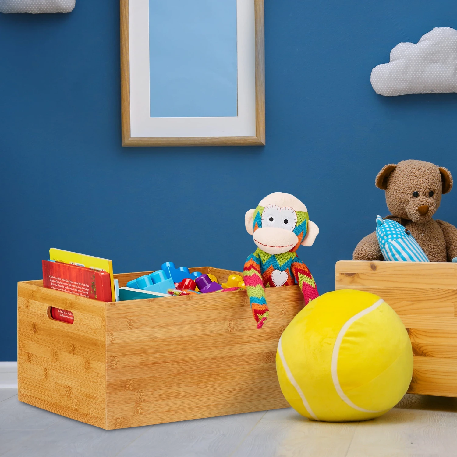 8 X Aufbewahrungskiste In Natur - (B)40 X (H)21 X (T)30 Cm 2 8 X Aufbewahrungskiste In Natur - (B)40 X (H)21 X (T)30 Cm – Bild 2