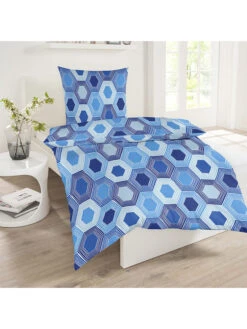 Wohndekoration Geschäft 24 Wohndekoration Geschäft -Wohndekoration Geschäft schiesser renforce bettwasche set josa in blau 1