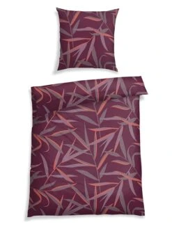 Schiesser Renforcé-Bettwäsche-Set "Lia" In Lila