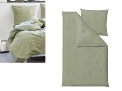 Wohndekoration Geschäft 32 Wohndekoration Geschäft -Wohndekoration Geschäft sodahl bettwasche classic stripe 135x200cm in olive 1
