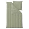 Bettwäsche Classic Stripe 135x200cm In Olive