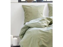 Bettwäsche Classic Stripe 135x200cm In Olive 9 Bettwäsche Classic Stripe 135x200cm In Olive -Wohndekoration Geschäft sodahl bettwasche classic stripe 135x200cm in olive 4